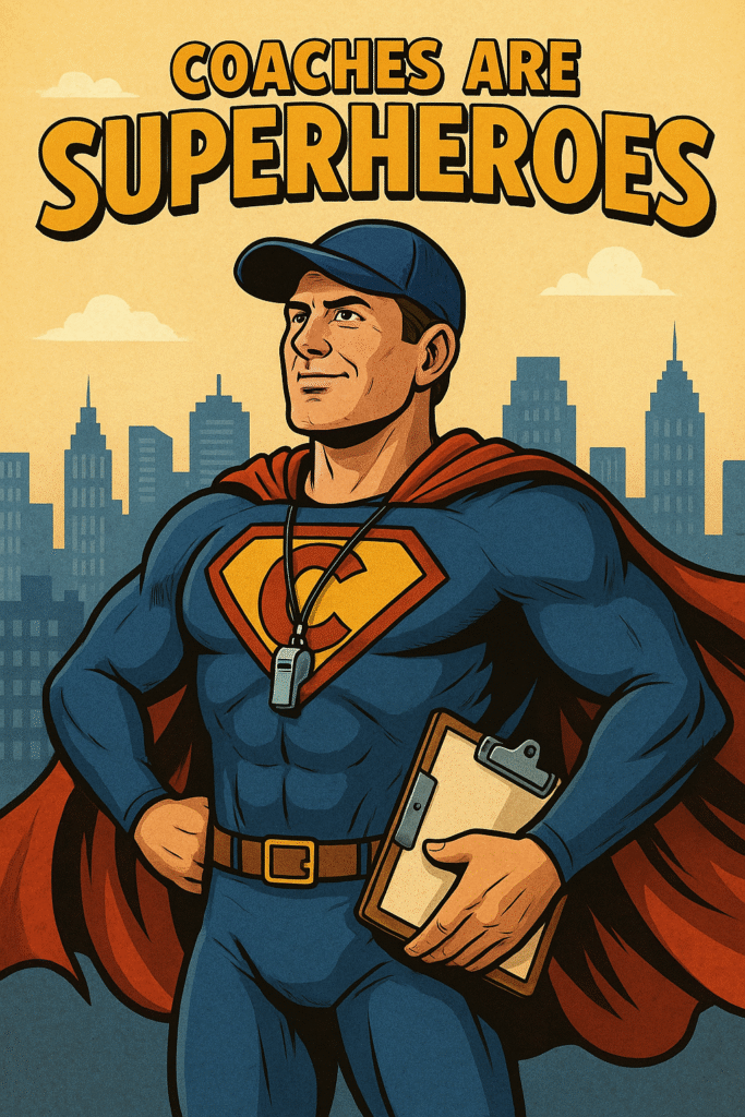Why are Sports coaches = Super humans?